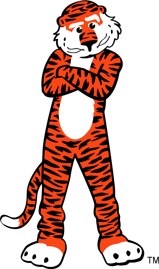 Auburn Tigers 2009-Pres Mascot Logo v2 t shirts iron on transfers